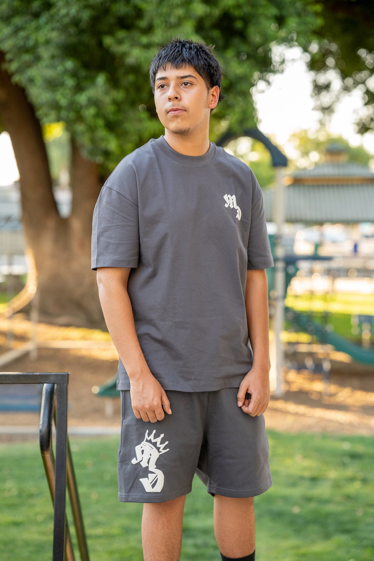Signature Dark Grey Shorts