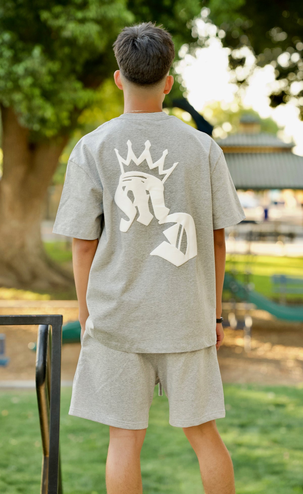 Signature Light Grey Tee